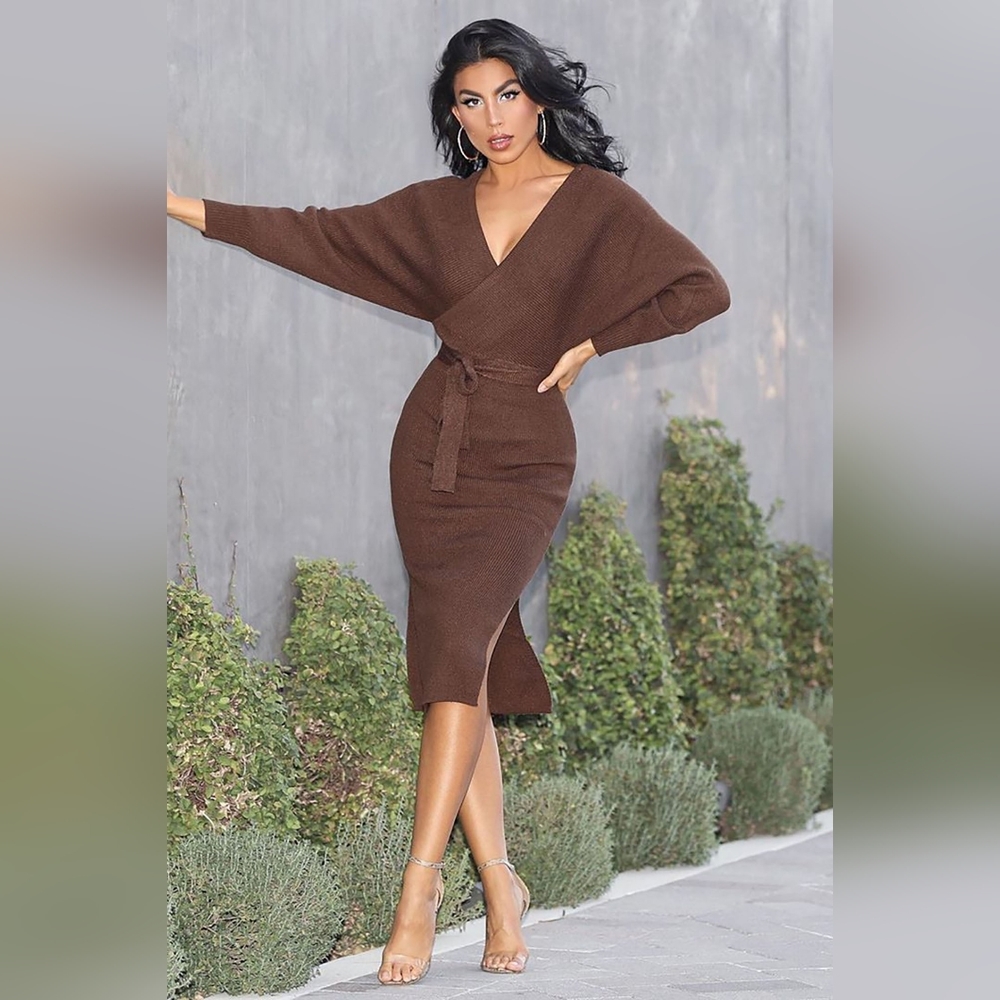 Mona Sweater Midi Dress